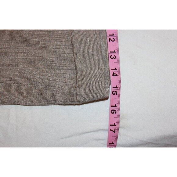 House Of Harlow  Beige Minimalist Midi Skirt Women Size Large - Picture 7 of 9